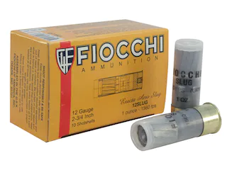 Fiocchi High Velocity Ammunition 12 Gauge 2-3/4" 1 oz Aero Rifled Slug