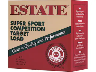 Estate Super Sport Ammunition 12 Gauge 2-3/4"