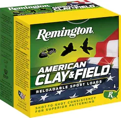 Remington American Clay & Field Ammunition 12 Gauge 2-3/4"