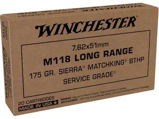 Winchester Service Grade Long Range Ammunition