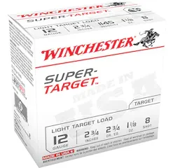 Winchester Super-Target Ammunition 12 Gauge 2-3/4"