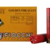 Fiocchi Golden Pheasant Ammunition 28 Gauge 2-3/4" 7/8 oz #7-1/2 Nickel Plated Shot Box of 25