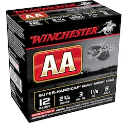 Winchester AA Super-Handicap Heavy Target Ammunition 12 Gauge 2-3/4" 1-1/8 oz